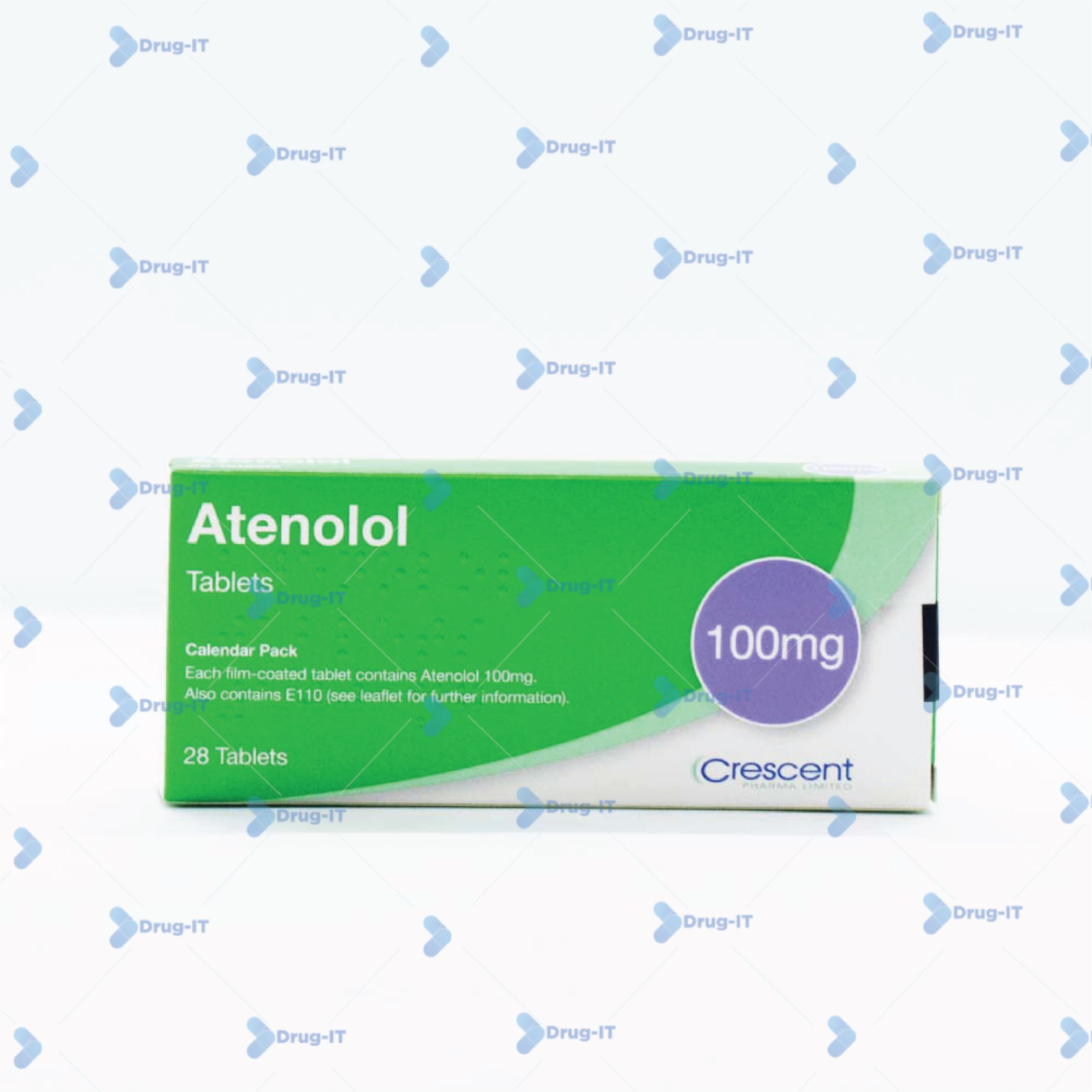 Atenolol 100mg Tablet (28 Tablets) by Crescent Pharma